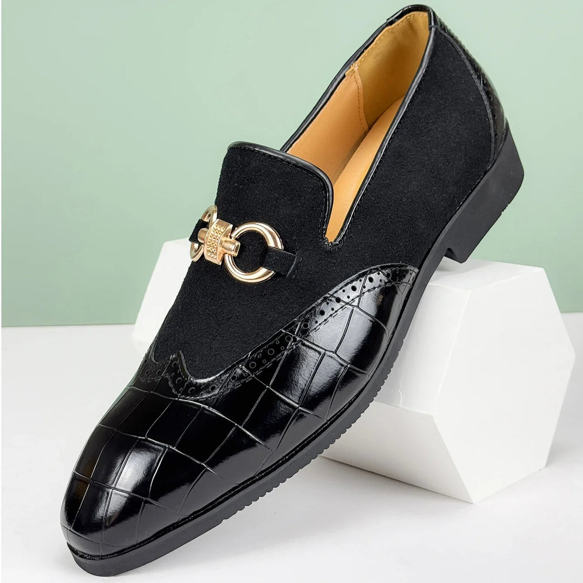 Valerio Leather Loafers 8