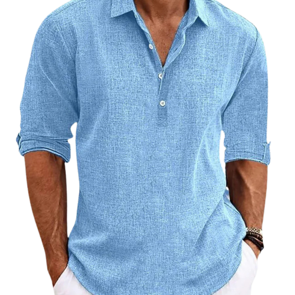 Caleb | Refined Button-Front Classic Shirt