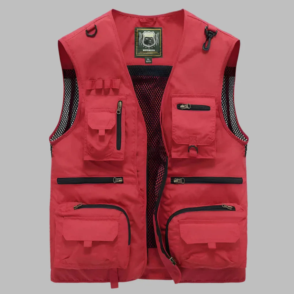 Multi‑Pocket Summer Vest