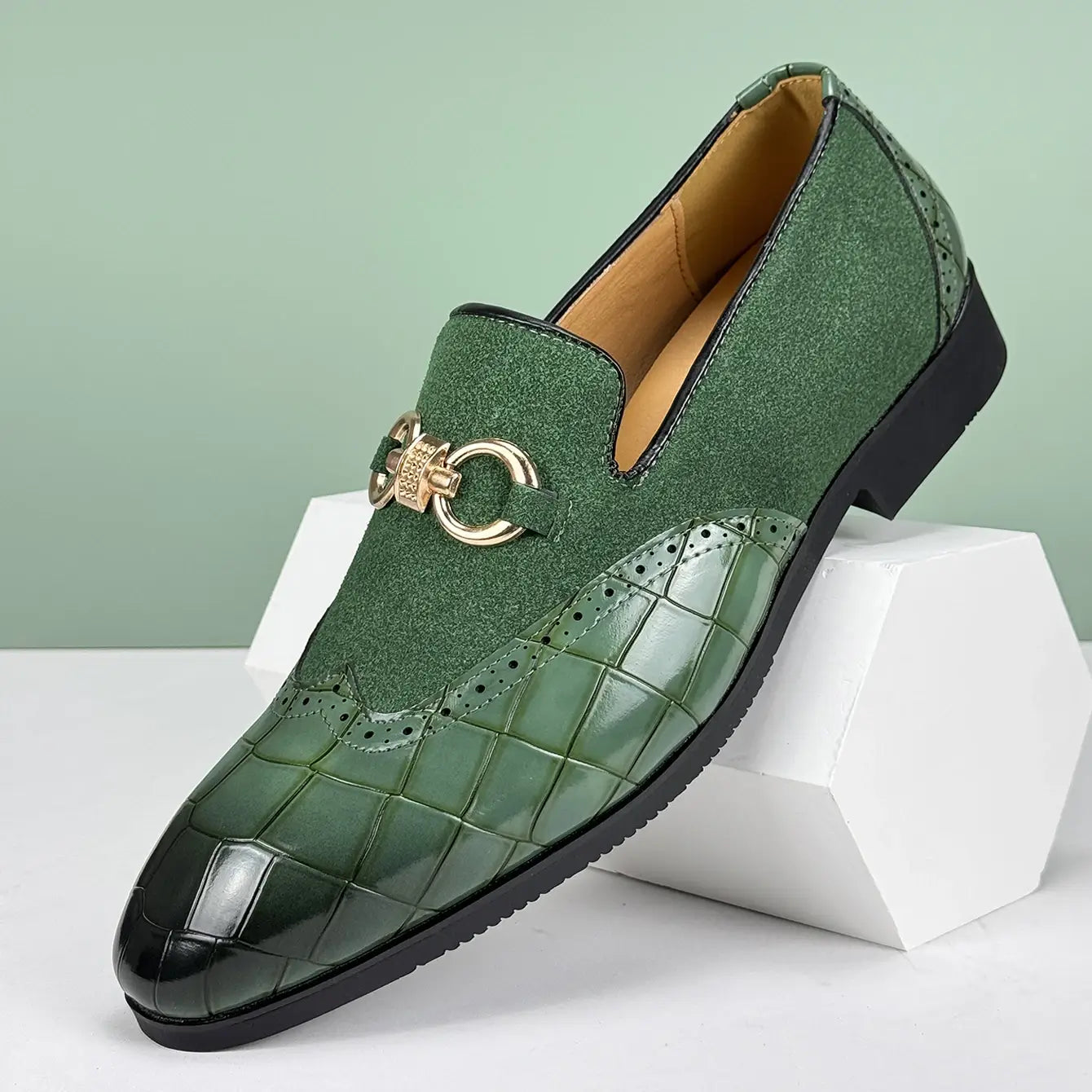 Men's Shoes: Valerio Leather Loafers