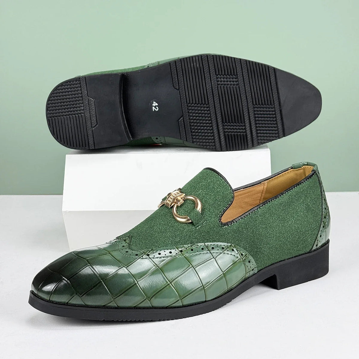 Valerio Leather Loafers 6