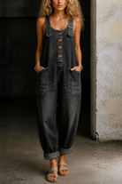 Moxelle | Denim Overall Jumpsuit