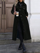 Maya | Stylish Long Denim Jacket